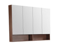 Clark Plywood Mirror Cabinet Mocha Oak Matte LK-CLMC1500-MO