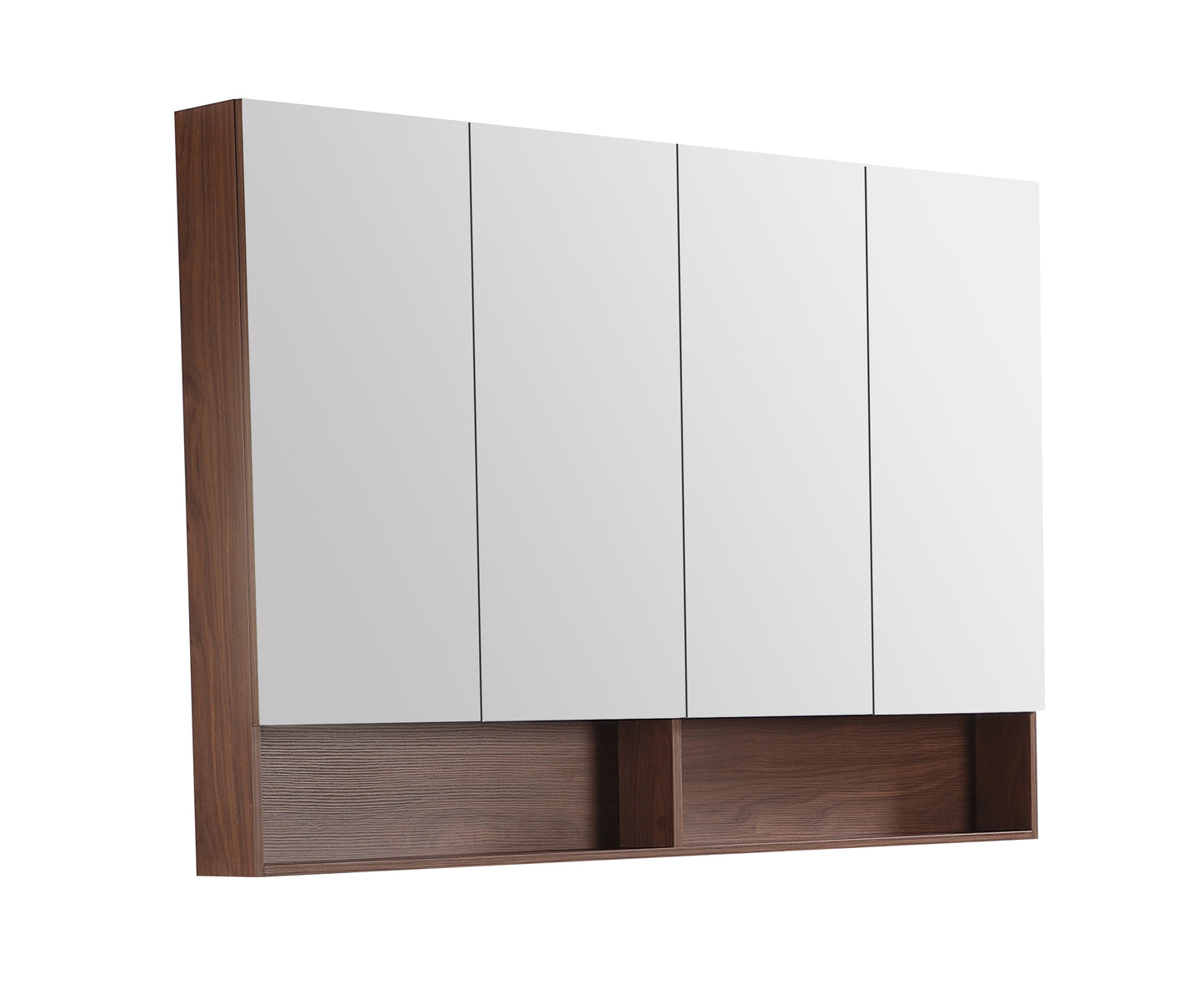 Clark Plywood Mirror Cabinet Mocha Oak Matte LK-CLMC1500-MO
