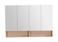 Clark Plywood Mirror Cabinet Sandy Oak Matte LK-CLMC1500-SO