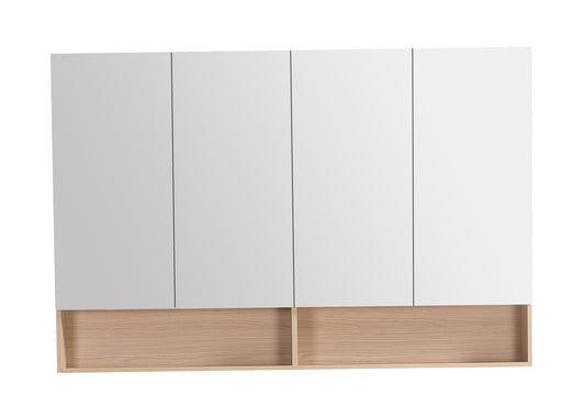 Clark Plywood Mirror Cabinet Sandy Oak Matte LK-CLMC1500-SO