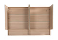 Clark Plywood Mirror Cabinet Sandy Oak Matte LK-CLMC1500-SO