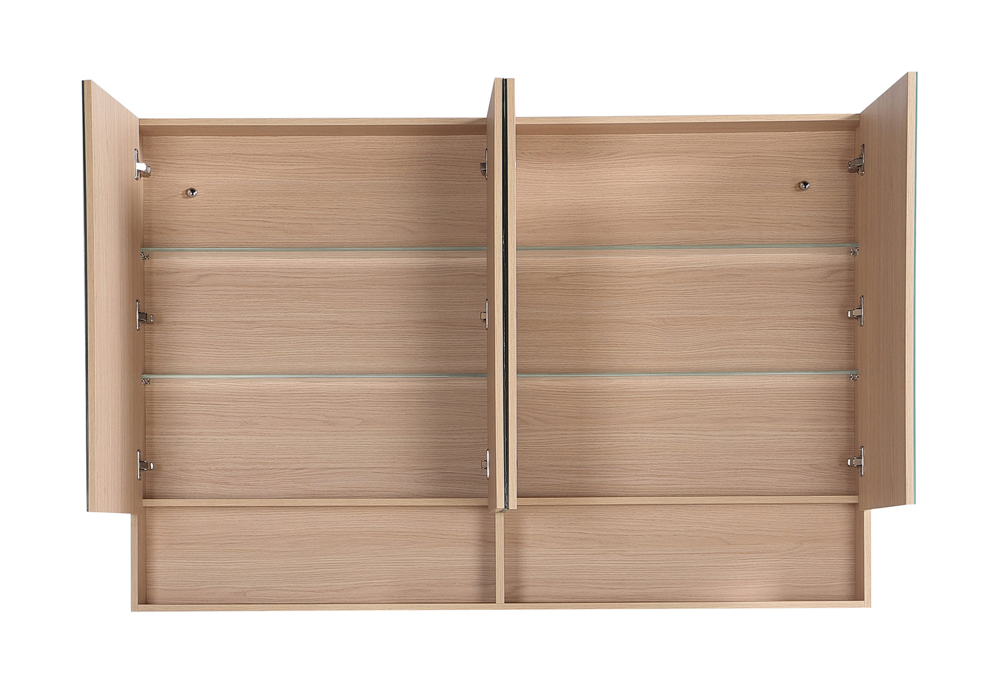Clark Plywood Mirror Cabinet Sandy Oak Matte LK-CLMC1500-SO