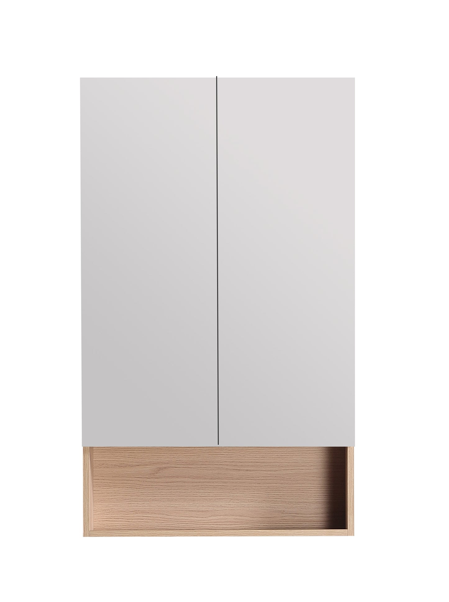 Clark Plywood Mirror Cabinet Sandy Oak Matte LK-LK-CLMC600-SO