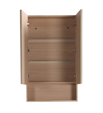Clark Plywood Mirror Cabinet Sandy Oak Matte LK-LK-CLMC600-SO