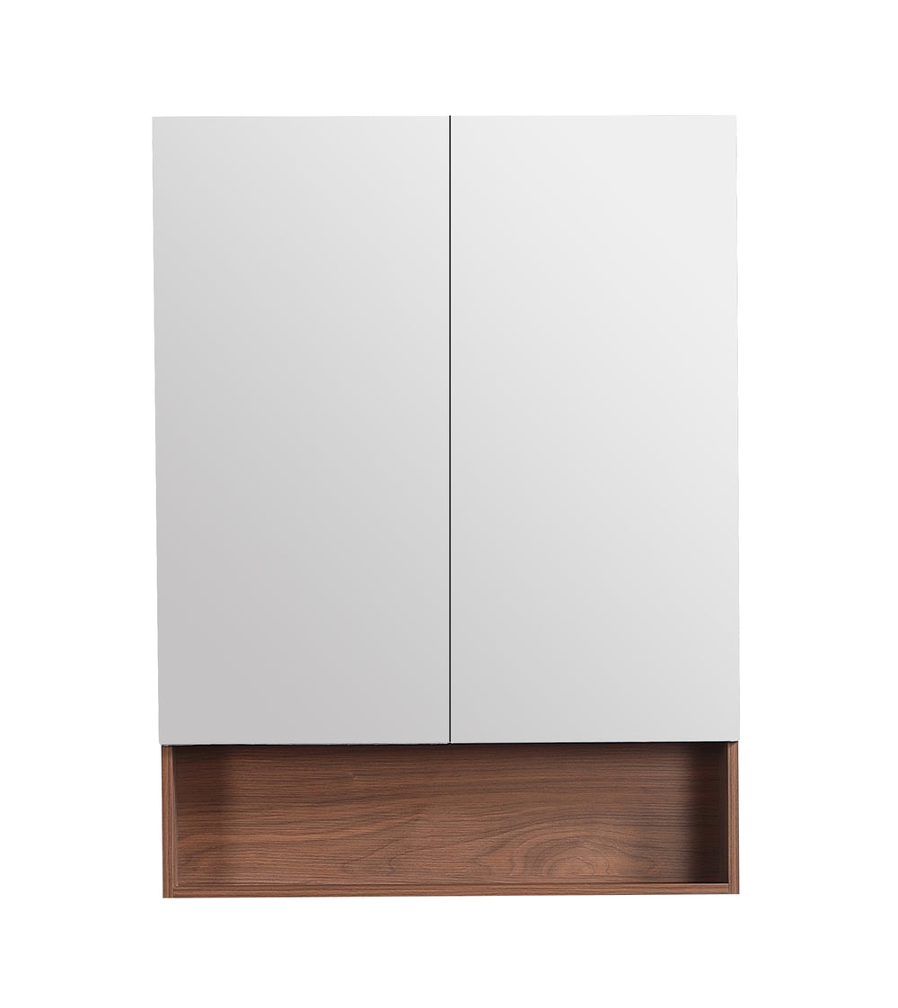 Clark Plywood Mirror Cabinet Mocha Oak Matte LK-CLMC750-MO