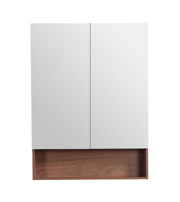 Clark Plywood Mirror Cabinet Mocha Oak Matte LK-CLMC750-MO