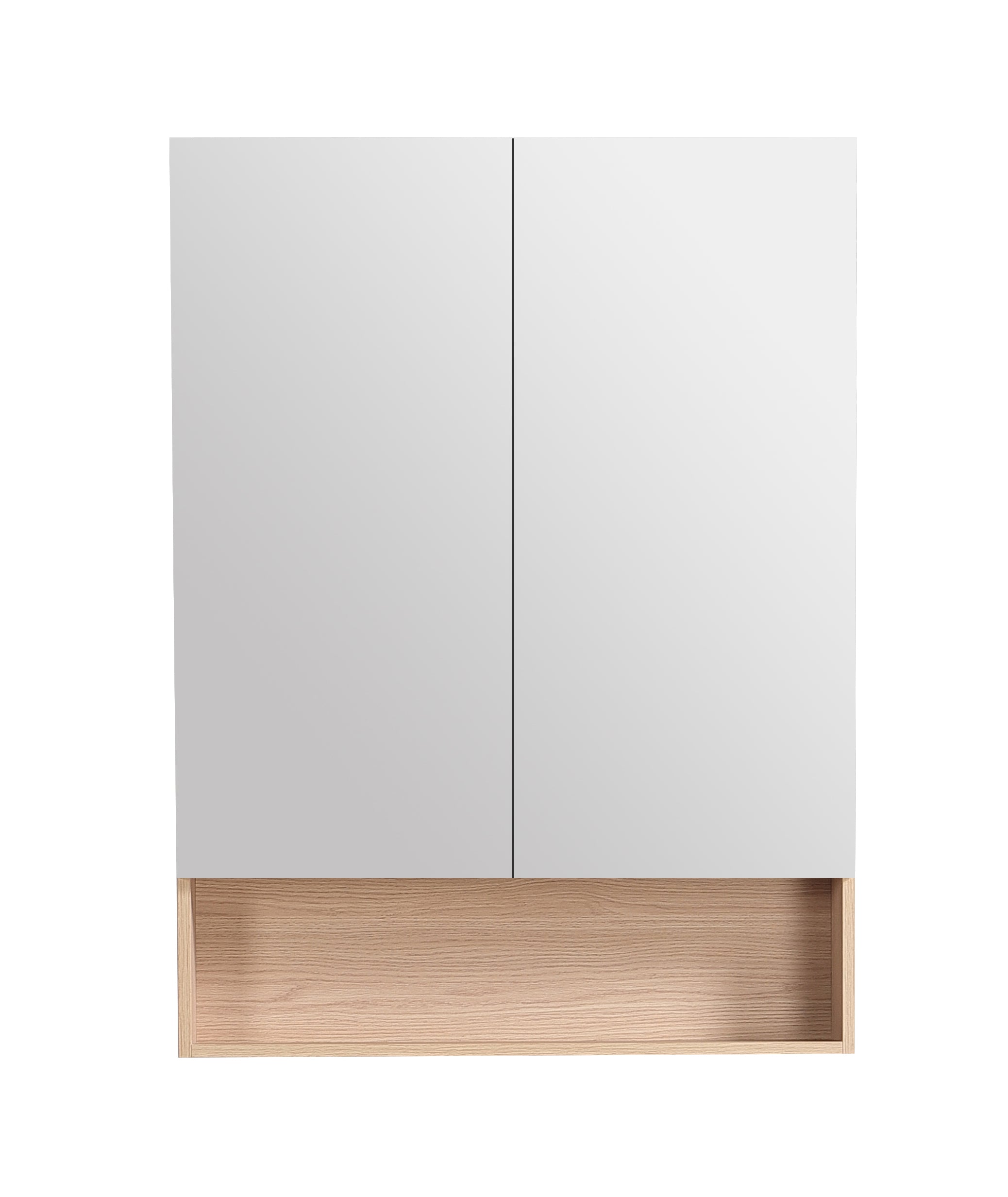 Clark Plywood Mirror Cabinet Sandy Oak Matte LK-LK-CLMC750-SO
