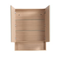 Clark Plywood Mirror Cabinet Sandy Oak Matte LK-LK-CLMC750-SO