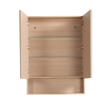 Clark Plywood Mirror Cabinet Sandy Oak Matte LK-LK-CLMC750-SO