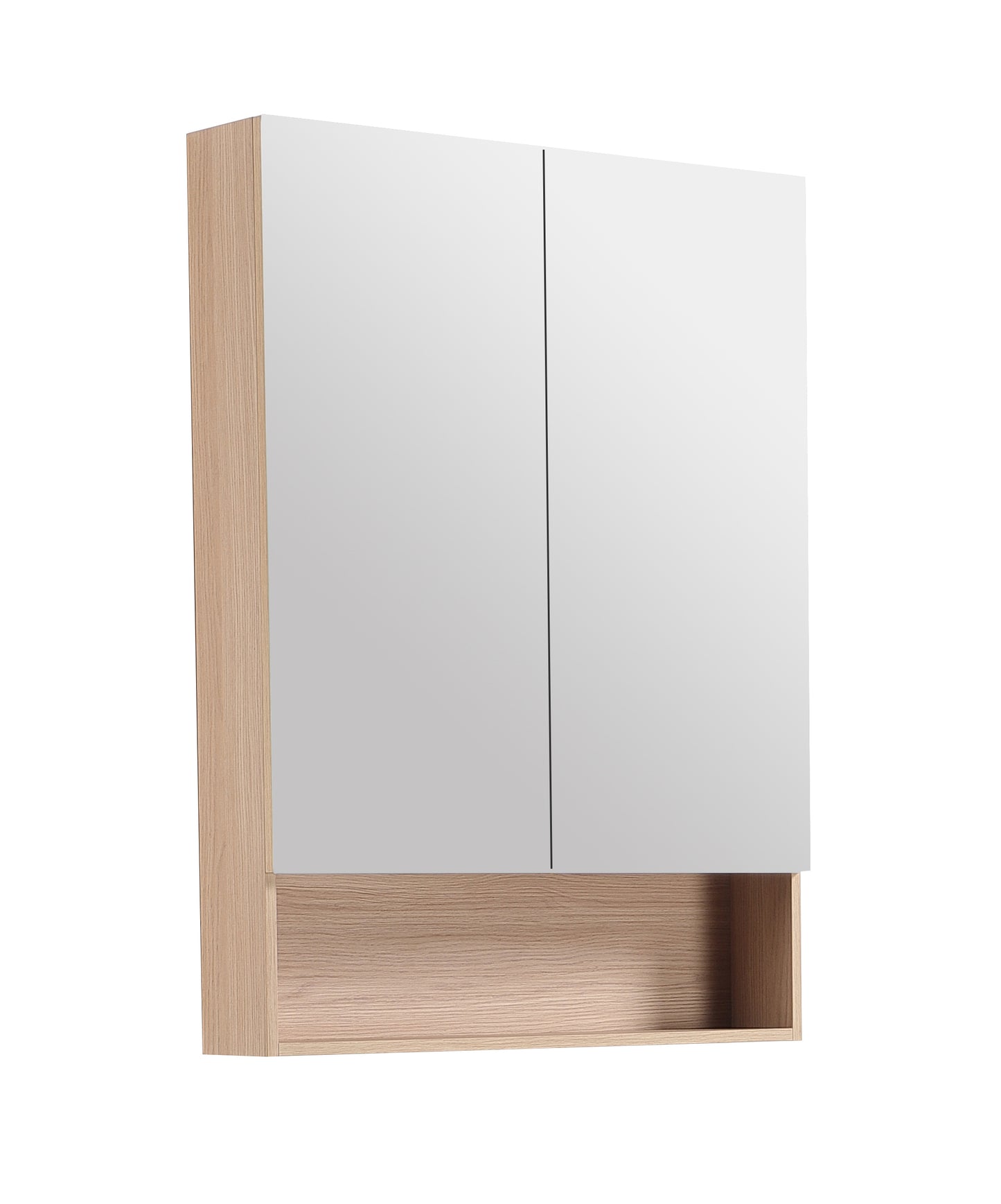 Clark Plywood Mirror Cabinet Sandy Oak Matte LK-LK-CLMC750-SO