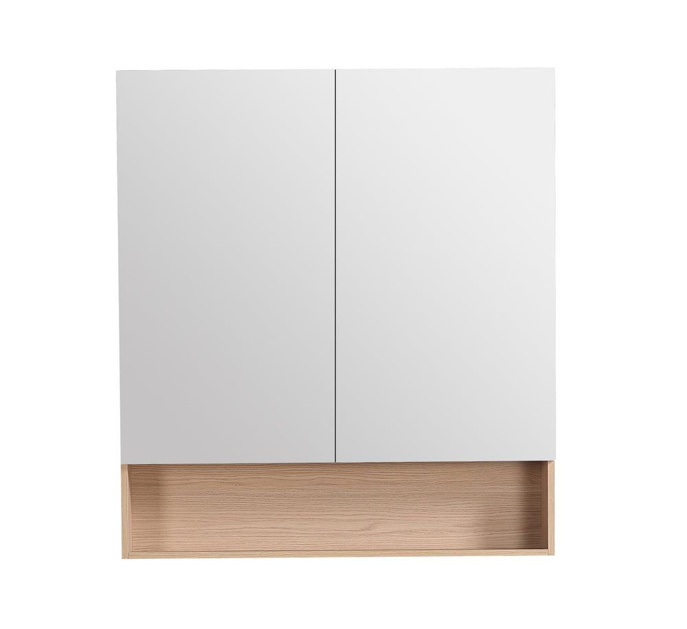 Clark Plywood Mirror Cabinet Sandy Oak Matte LK-LK-CLMC900-SO