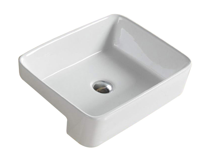 Kliff Fine Ceramic Semi Ress Basin LK-CSR480-NTH