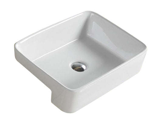 Kliff Fine Ceramic Semi Ress Basin LK-CSR480-NTH