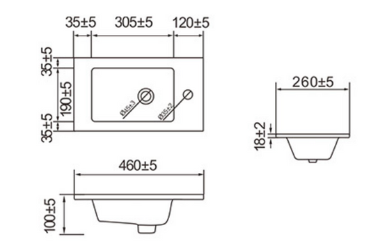 Crete Ceramic Countertop LK-CT42