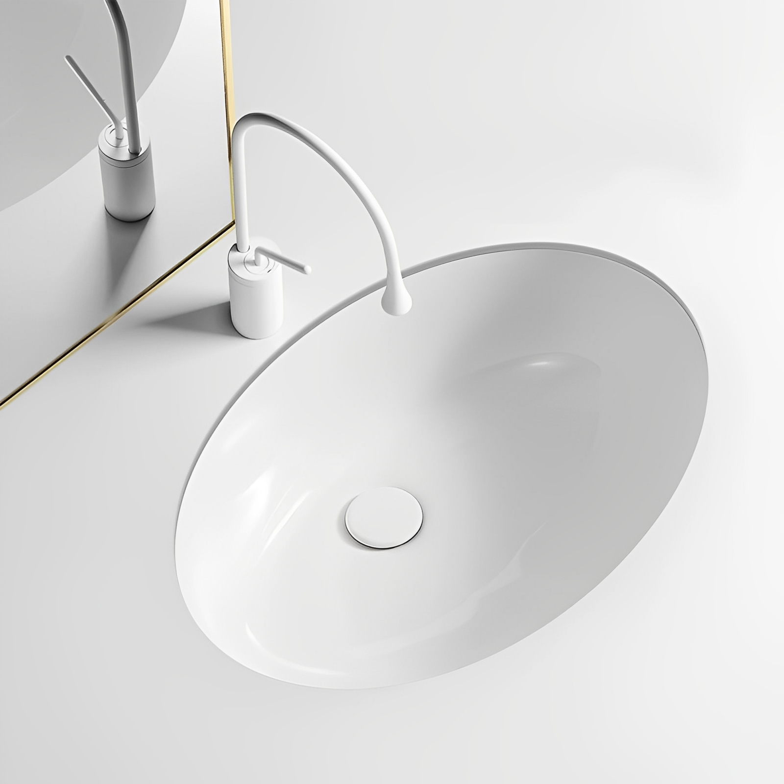 Elipps Fine Ceramic Under Counter Basin LK-EU