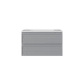 New Hamilton Federation Slim Wall Hung Cabinet Matte Grey LK-FH900NW-MG