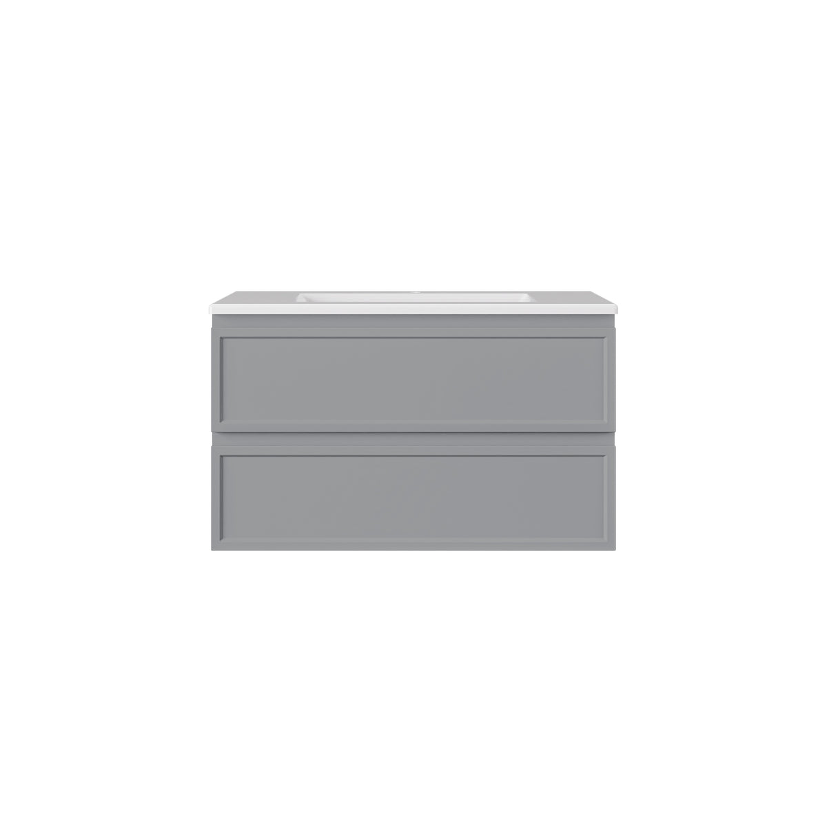 New Hamilton Federation Slim Wall Hung Cabinet Matte Grey LK-FH900NW-MG