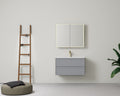 New Hamilton Federation Slim Wall Hung Cabinet Matte Grey LK-FH900NW-MG