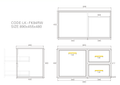 Kingsley Federation Wall Hung PVC Cabinet Matte White