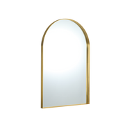 Lukka Bathware Arco Frame Mirror LK-FMAR6090 - Brushed Gold