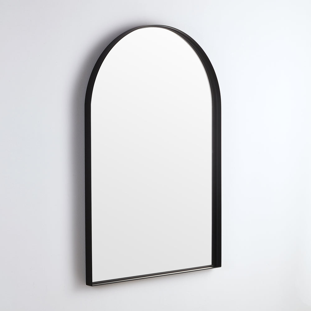 Lukka Bathware Arco Frame Mirror LK-FMAR6090 — Brushed Gold, Wall Mirrors, Arch