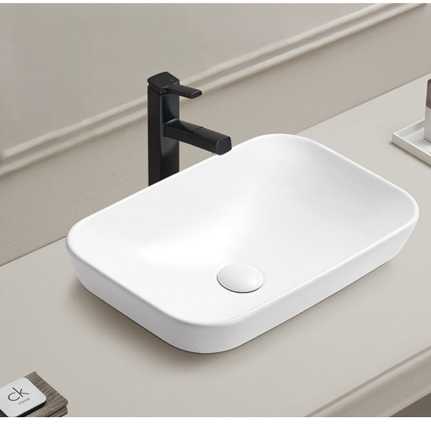 Kliff Fine Ceramic No Overflow Insert Basin LK-KIS