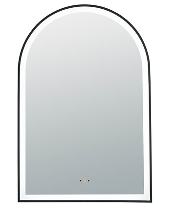 Arco framed LED Mirror LK-LFMAR6090 — GunMetal, LED & Demister Mirrors, Arch