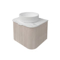 Agena Fluted Wood Grain WH Vanities Coastal Oak LK-MA600W-CO