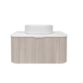 Agena Fluted Wood Grain WH Vanities Coastal Oak LK-MA900W-CO