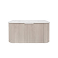 Agena Fluted Wood Grain WH Vanities Coastal Oak LK-MA900W-CO