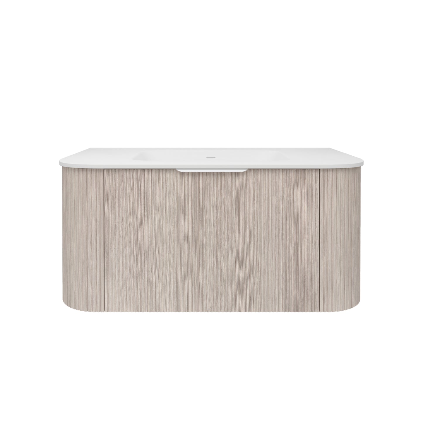 Agena Fluted Wood Grain WH Vanities Coastal Oak LK-MA900W-CO