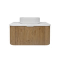 Agena Fluted Wood Grain WH Vanities Prime Oak LK-MA900W-PO
