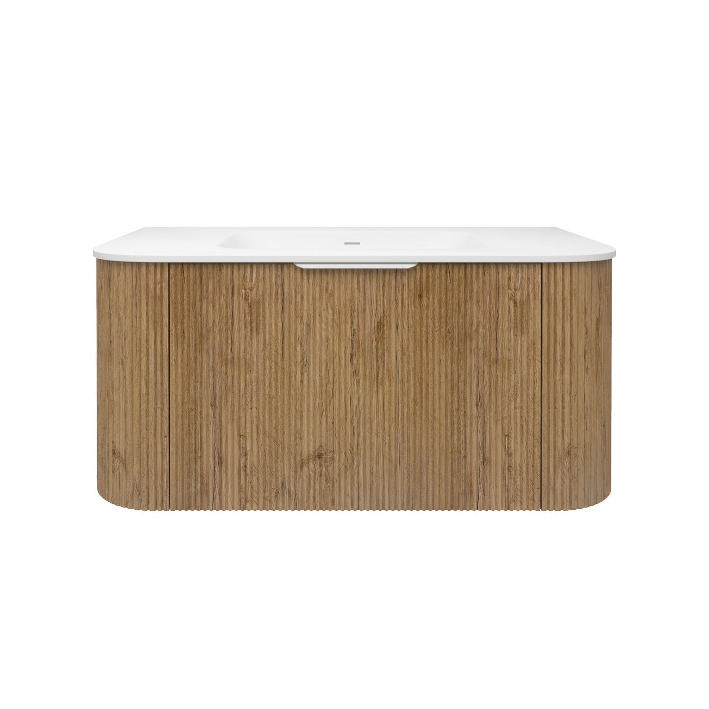 Agena Fluted Wood Grain WH Vanities Prime Oak LK-MA900W-PO