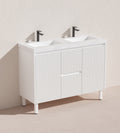Crete Modern PVC Free Standing Vanity LK-MC154DL-MW