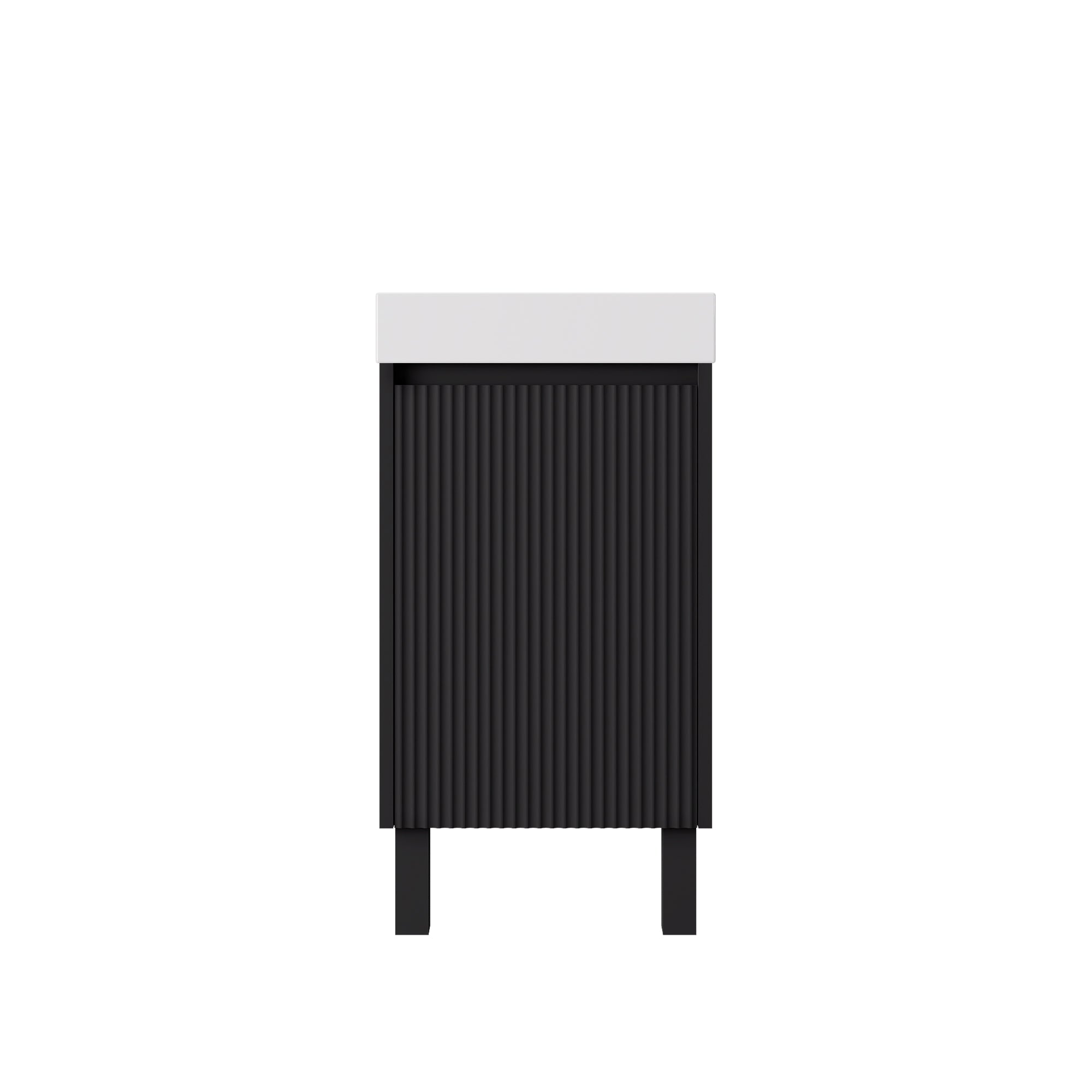 Crete Mini Free Standing PVC Cabinet on legs LK-MC42L-MB