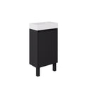 Crete Mini Free Standing PVC Cabinet on legs LK-MC42L-MB