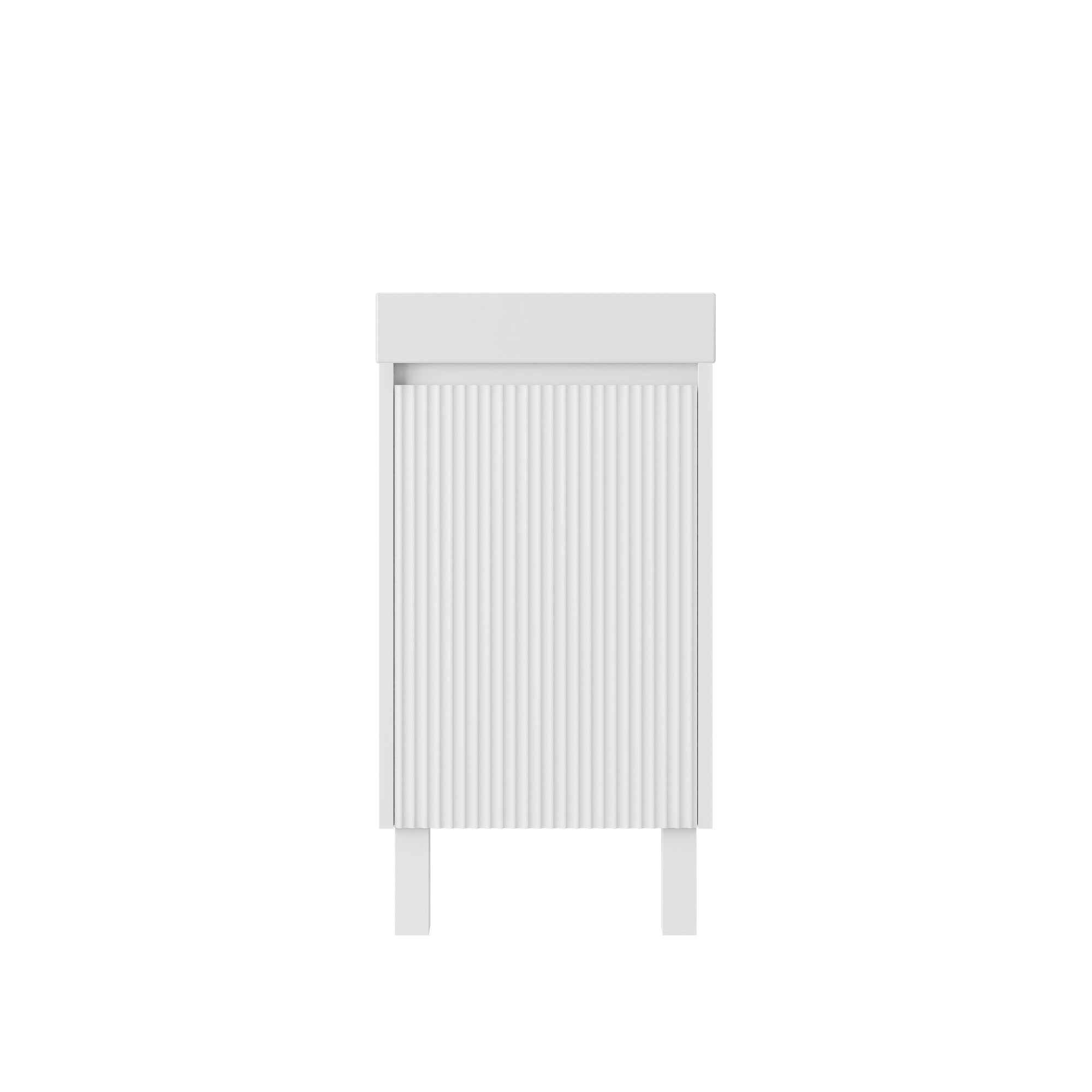 Crete Mini Free Standing PVC Cabinet on legs LK-MC42L-MW
