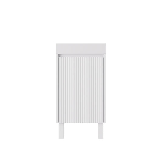 Crete Mini Free Standing PVC Cabinet on legs LK-MC42L-MW