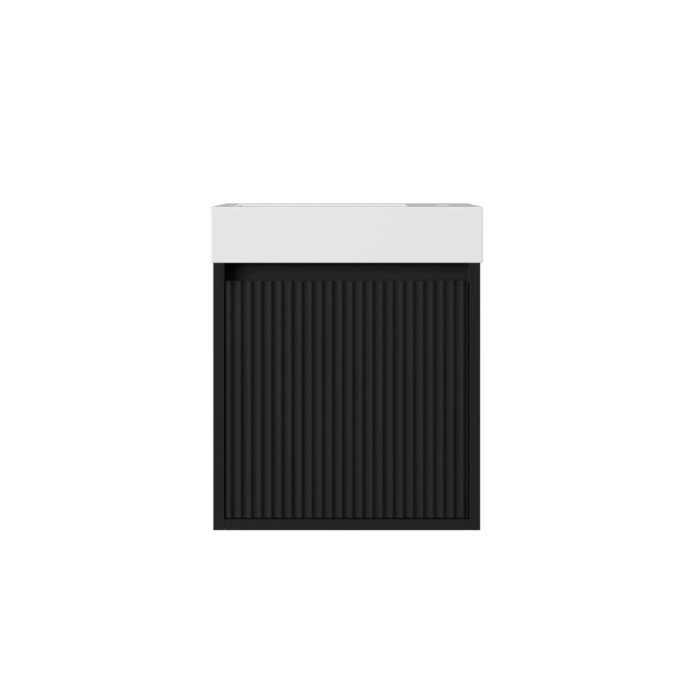 Crete Mini Wall Hung PVC Cabinet LK-MC42W-MB
