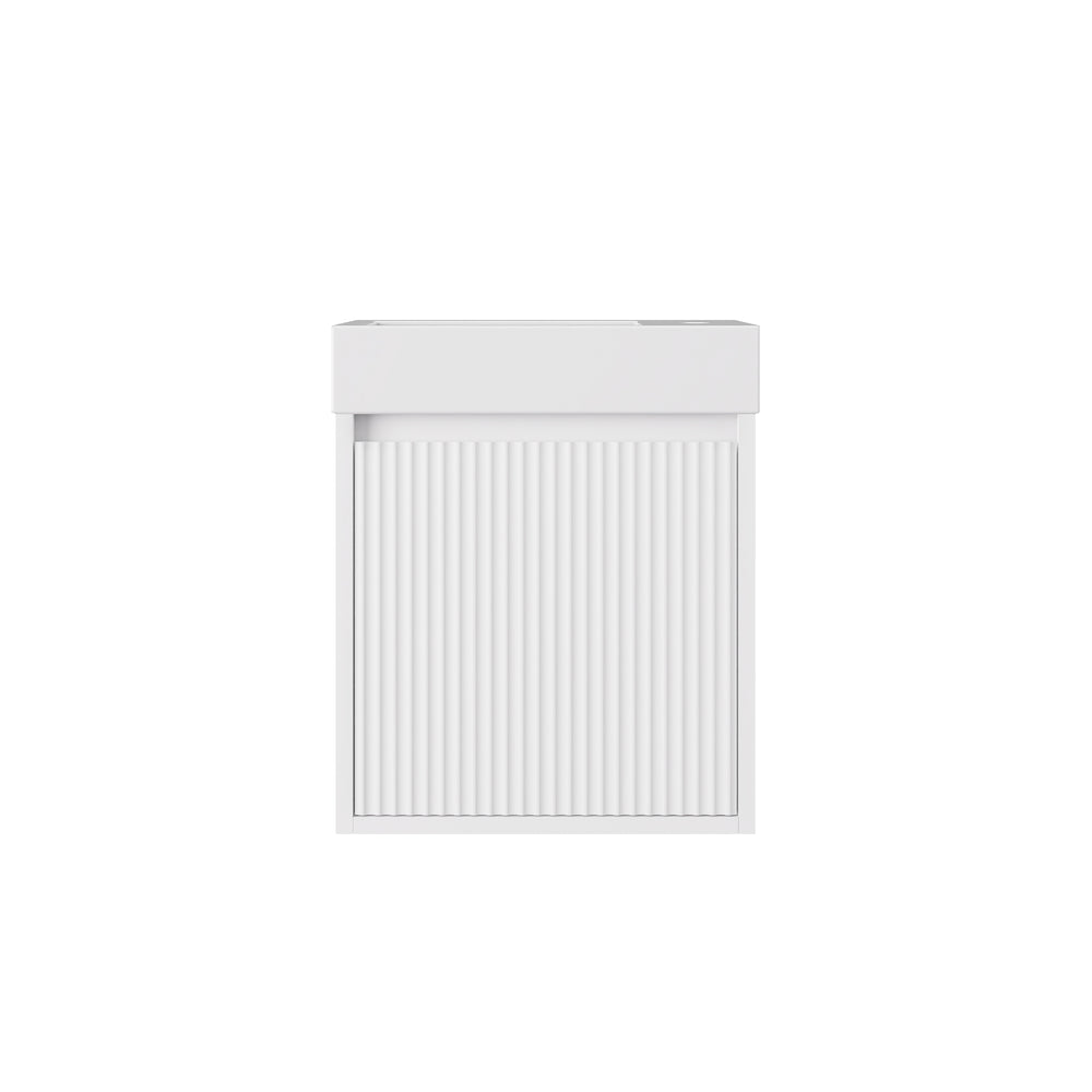 Crete Mini Wall Hung PVC Cabinet LK-MC42W-MW