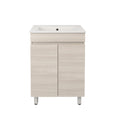 Camden Modern Free Standing Cabinet Coastal Oak LK-MC63L-CO