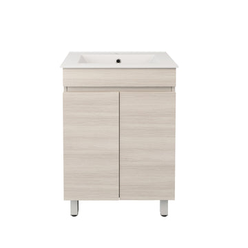 Camden Modern Free Standing Cabinet Coastal Oak LK-MC63L-CO