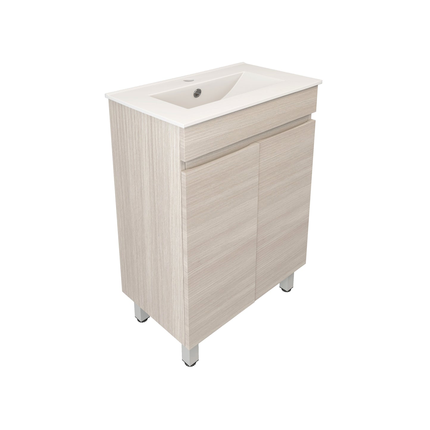 Camden Modern Free Standing Cabinet Coastal Oak LK-MC63L-CO