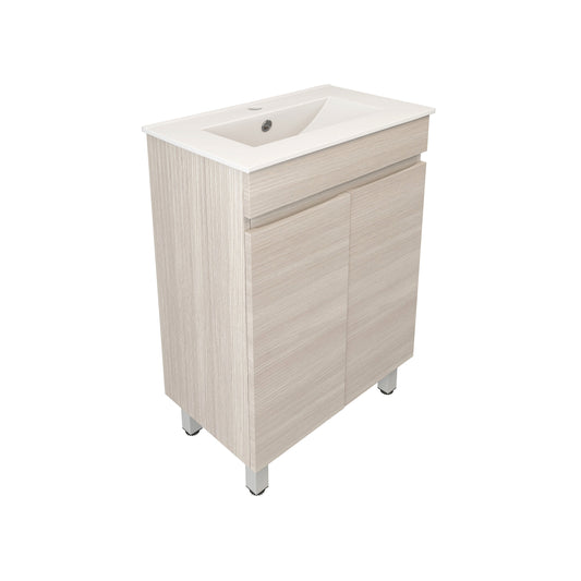 Camden Modern Free Standing Cabinet Coastal Oak LK-MC63L-CO