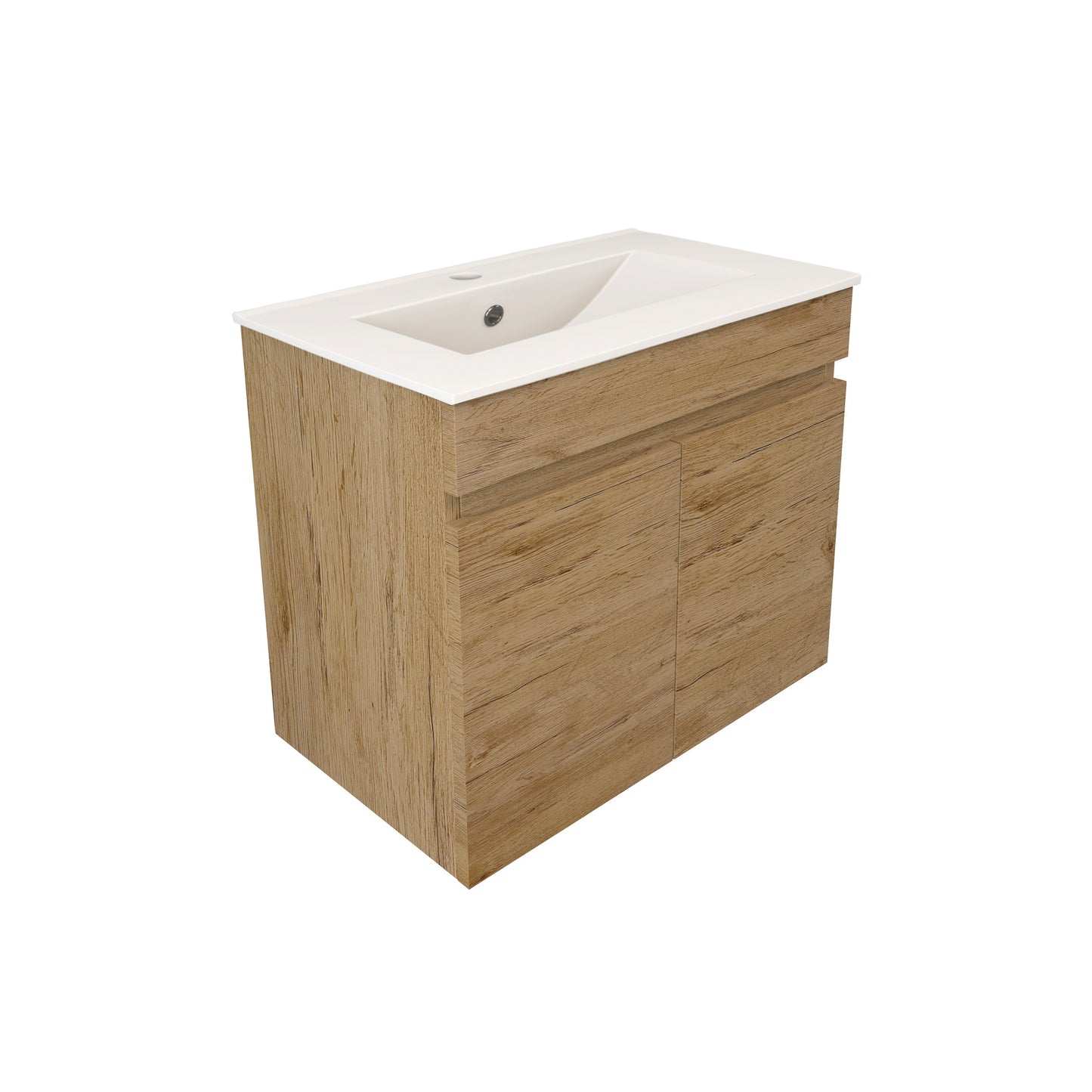 Camden Modern Wall Hung Cabinet Prime Oak LK-MC63W-PO