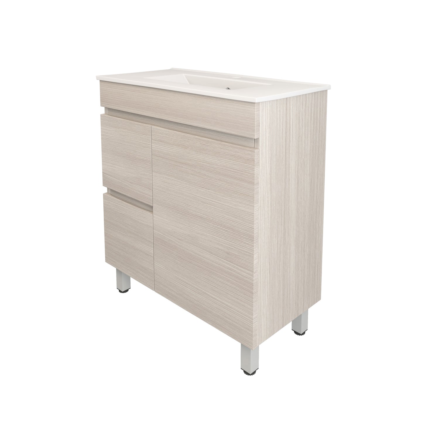 Camden Modern Free Standing Cabinet Coastal Oak LK-MC73LL-CO