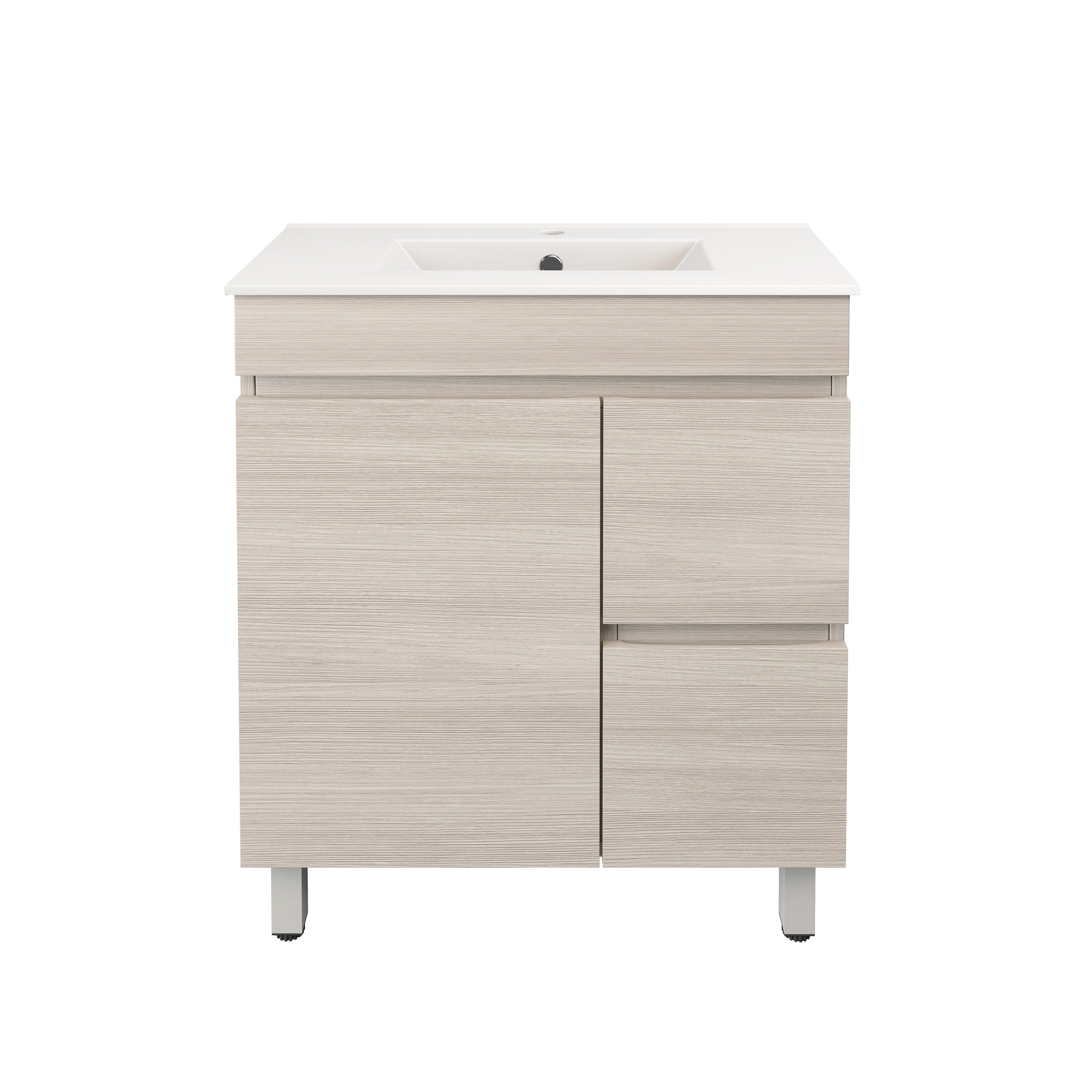 Camden Modern Free Standing Cabinet Coastal Oak LK-MC73RL-CO