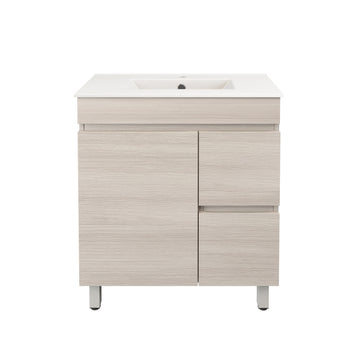 Camden Modern Free Standing Cabinet Coastal Oak LK-MC73RL-CO