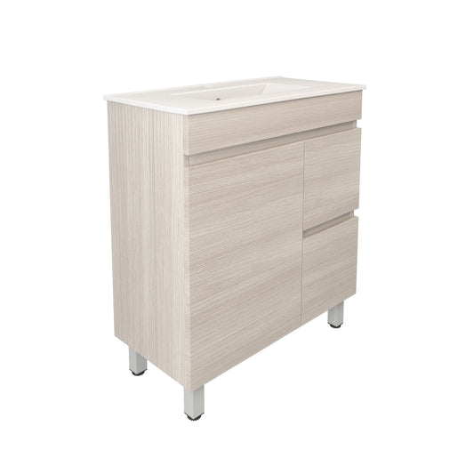 Camden Modern Free Standing Cabinet Coastal Oak LK-MC73RL-CO