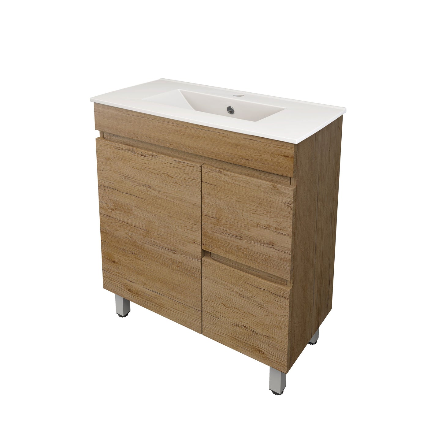 Camden Modern Free Standing Cabinet Prime Oak LK-MC73RL-PO